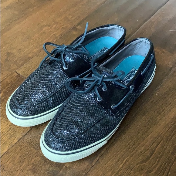 sperry bahama black